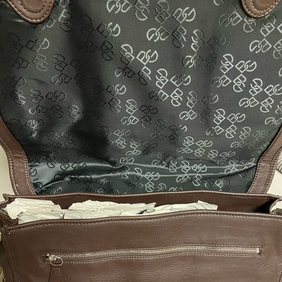 💯 BCBGeneration leather computer shoulder bag - Picture 5 of 6